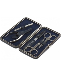 Набор для маникюра и педикюра 903BLUE (синий) Dewal