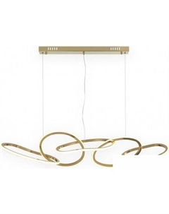 Подвесная люстра Сена 07609-5AL.33 (золото) Kinklight