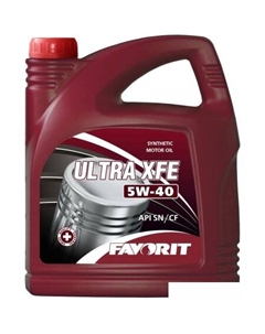 Моторное масло Ultra XFE 5W-40 4л Favorit