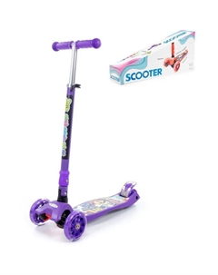 Самокат 0072C-V1 (фиолетовый) Полесье