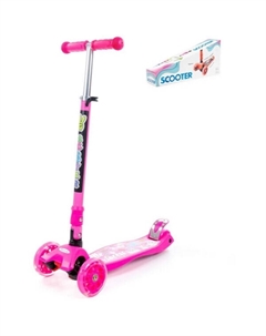 Самокат 0072C-V1 (малиновый) Полесье