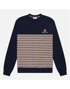Мужская толстовка Active Scuba Club Check Crewneck Aquascutum