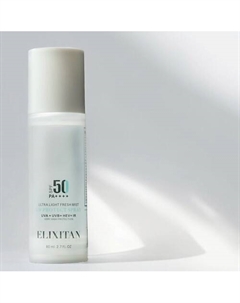 Солнцезащитное масло спрей для загара для лица и тела SPF 50+ PA++++ 80 Elixitan