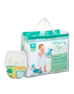 Трусики-подгузники, XL 12-20 кг Лес Offspring