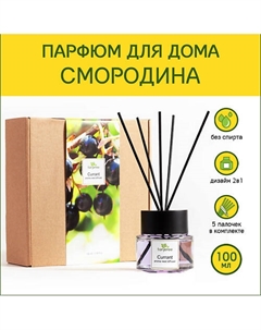 Аромадиффузор стойкий аромат-парфюм для дома с палочками диффузор ароматический Смородина 100 Tanjeree