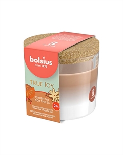 Свеча в стекле арома с пробкой восточная мягкость 403 Bolsius