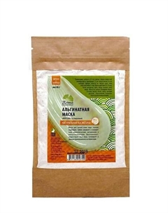 Альгинатная маска для лица "Морская со спирулиной" 45 Мануфактура натуральной косметики и мыла живица