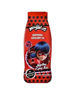 Шампунь-бальзам детский 2в1 Чудесная Леди Баг 400 Miraculous