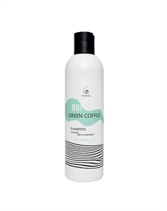 Шампунь c кофеином и гиалуроновой кислотой Bui Green Coffee Shampoo, зеленый кофе 300 Biodanika