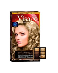 Краска для волос Тёмно-пепельно русый Dark Ash Blond 12 Visage color hair fashion