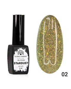 Гель лак Stardust 01 Global fashion