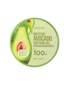 Гель для Лица и Тела Универсальный с Экстрактом Авокадо Gel Avocado 100% 300 Lebelage