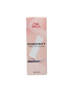 Перманентная краска Shinefinity color 60 Wella professionals