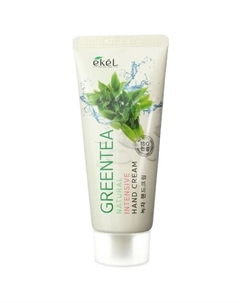 Крем для рук увлажняющий с Зеленым чаем Natural Intensive Hand Cream Green Tea 100 Ekel
