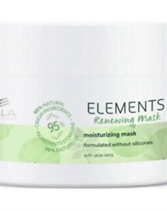 Elements Увлажняющая маска Wella