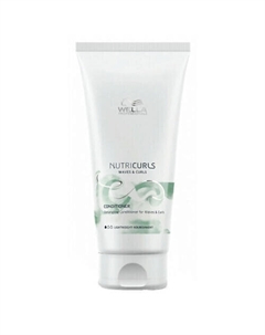 Питательный кондиционер для волнистых и вьющихся волос Nutricurls Wella