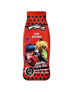 Пена для ванн детская Леди баг и Супер кот Чудесное превращение! 400 Miraculous