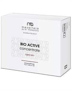 Концентрат для восстановления кожи и нормализации микробиома BIO ACTIVE 20 Mesaltera by dr. mikhaylova