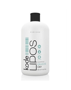 Шампунь для жирных волос Kode LIPOS Shampoo Oily 500 Periche profesional