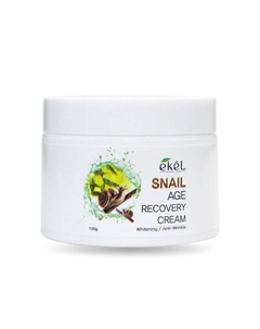 Крем для лица с Муцином улитки Age Recovery Cream Snail 100 Ekel