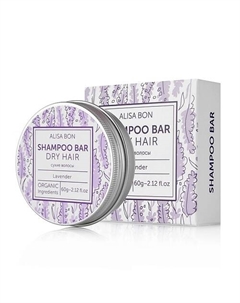Твердый шампунь для волос SHAMPOO BAR «Лаванда» 60 Alisa bon