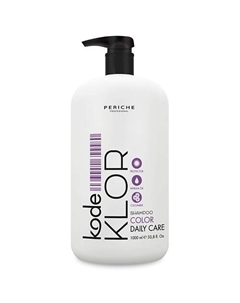 Шампунь для окрашенных (и обесцвеченных волос) Kode KLOR Shampoo Daily Care 1000 Periche profesional