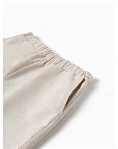 Комплект для мальчика (Рубашка и шорты),, цвет молочный, рост 122 см Minaku