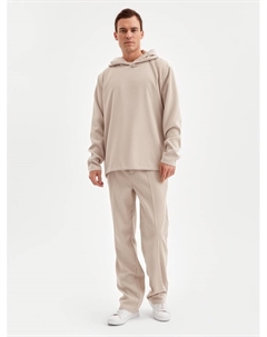 Брюки мужские, серо-бежевые, размер 52 Minaku