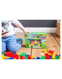 Конструктор «МОЙ ГОРОД: коттедж», 46 деталей Соломон