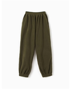 Брюки флисовые для девочки : Fleece Soft, хаки, рост 170 см Minaku