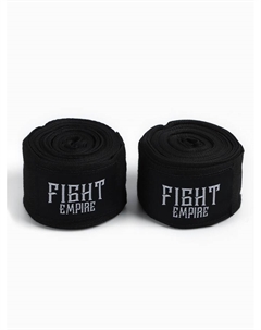 Бинты боксерские, 5 метров, пара, чёрные Fight empire