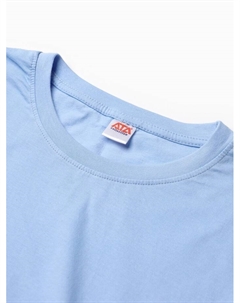 Футболка мужская, цвет голубой, р-р 52 Ata collection