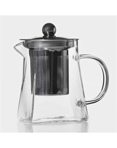 Заварочный чайник «Дарси», 300 мл, металлическое сито, стекло Magistro