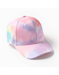 Кепка для девочек "Tie-dye" цвет фиолетовый, р-р 52 Minaku