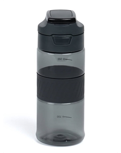 Бутылка для воды, 650 мл, чёрная Onlytop