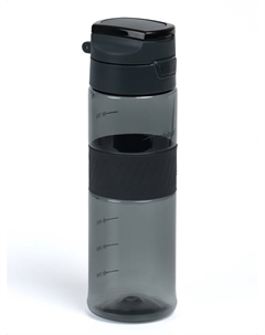 Бутылка для воды, 850 мл, чёрная Onlytop