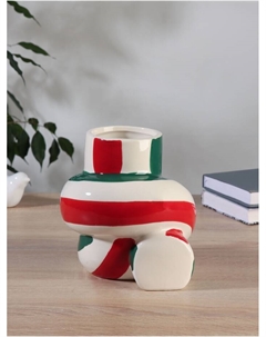 Ваза «Карамелька», 14×14×17 см, керамика Take it easy