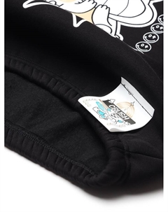 Толстовка (худи) детская : CRUSH, чёрная, рост 128 см Minaku