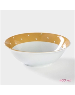 Набор детской посуды «Совёнок», 3 предмета: кружка 230 мл, миска 400 мл, тарелка d=18 см, керамика, белый Доляна