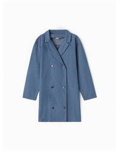 Рубашка для девочки : Jeans collection, голубая, рост 122 см Minaku