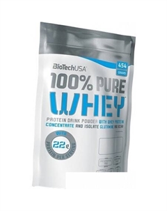 Протеин комплексный 100% Pure Whey (печенье/крем, 454 г) Biotech usa