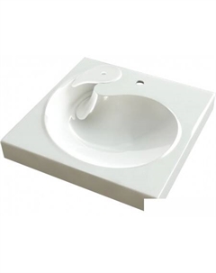 Умывальник BRS-6060 Gloss (с сифоном) Berge