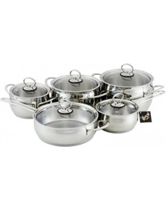 Набор кастрюль Магнолия Классика КМ1-035С Кухар