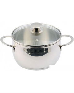 Кастрюля Магнолия Престиж со стеклянной крышкой 3.5 л Кухар
