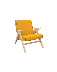 Кресло для отдыха вест желтый 64x80x80 см Milli