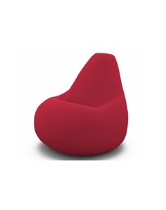 Кресло мешок tori красный 85x120x85 см Van poof