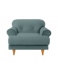 Кресло italia голубой 98x79x98 см Ogogo