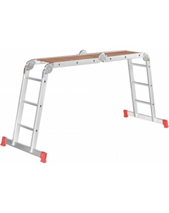 Лестница-трансформер NV 233 трансформер с помостом 4x5 ступеней Новая высота