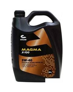 Моторное масло Magma X-100 5W-40 4л Cyclon