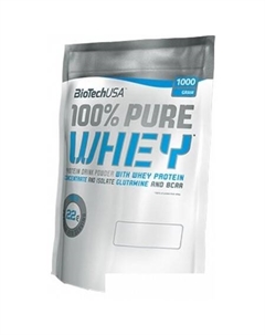 Протеин комплексный 100% Pure Whey (клубника, 1000 г) Biotech usa